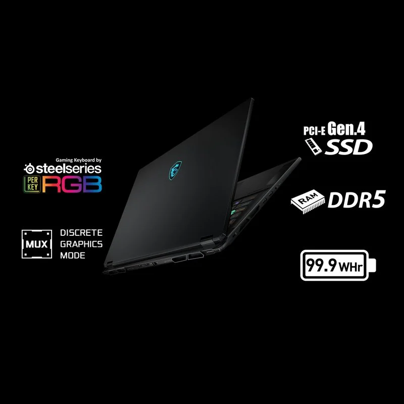 MSI Stealth 18 HX AI Gaming Laptop — view 6