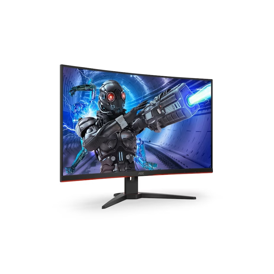 AOC 32" C32G2ZE/BK 1920x1080 VA 240Hz 1ms FreeSync Premium Curved LED Backlit Widescreen Gaming Moni