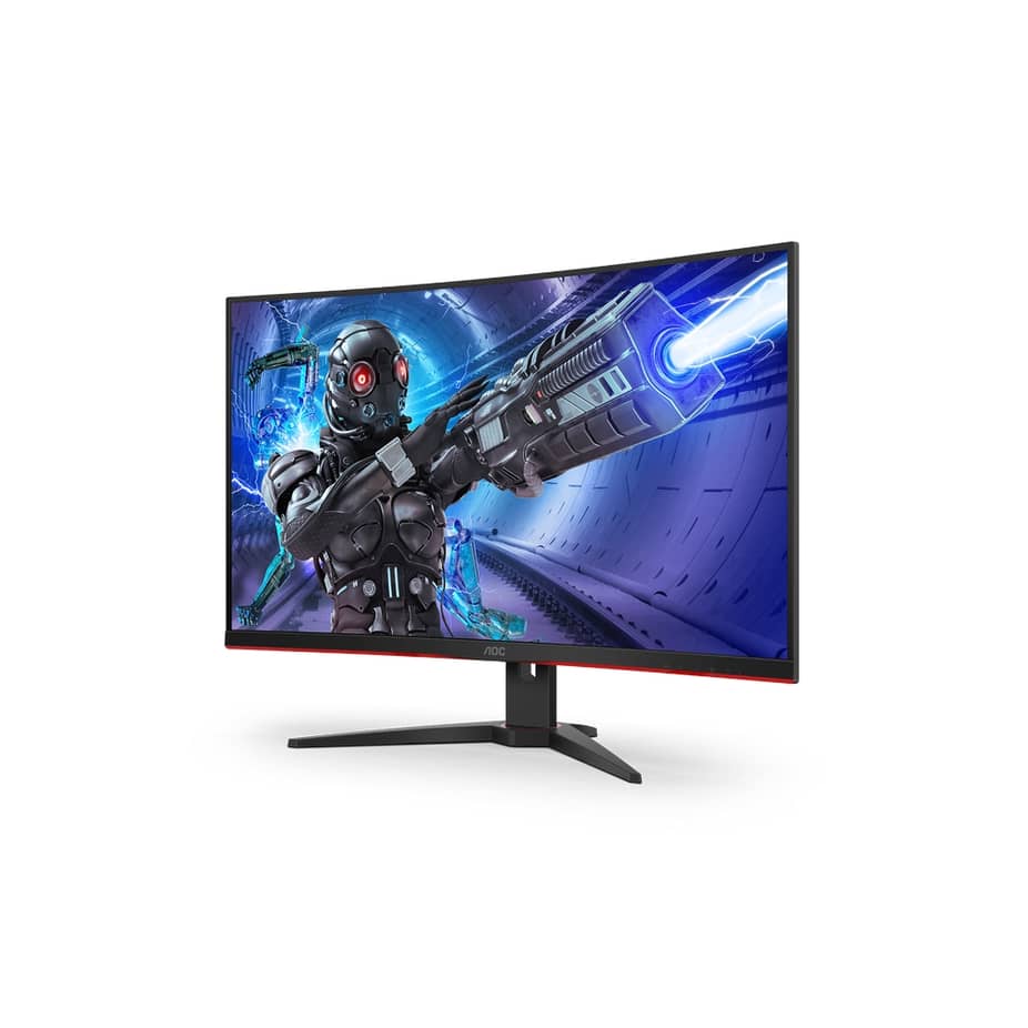 AOC  FreeSync Premium Curved LED Backlit Widescreen Gaming Moni — view 3