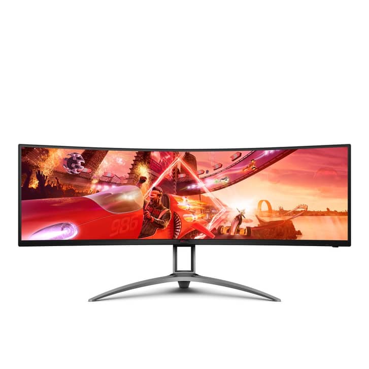 AOC 49" AG493UCX2 5120x1440 VA 165Hz 1ms FreeSync/G-Sync HDR400 KVM Ultrawide Gaming Monitor