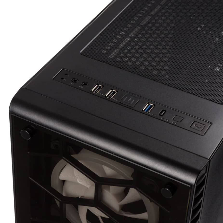 Kolink bservatory Midi Tower RGB Gaming Case - Black Tempered Glass Window — view 4