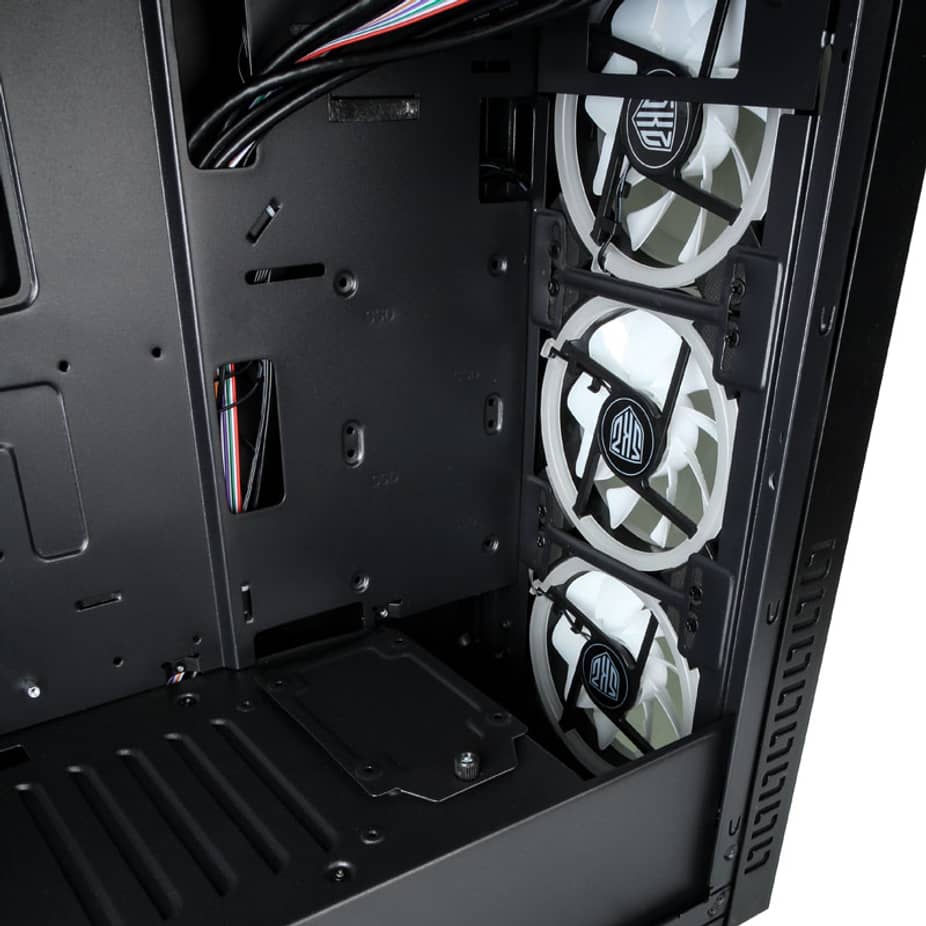 Kolink   Horizon Midi Tower RGB Gaming Case - Black Tempered Glass — view 6