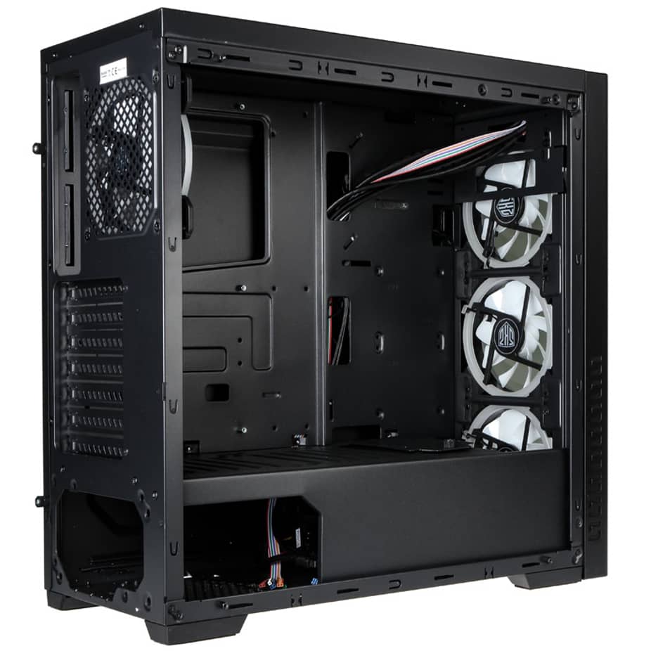 Kolink   Horizon Midi Tower RGB Gaming Case - Black Tempered Glass — view 7