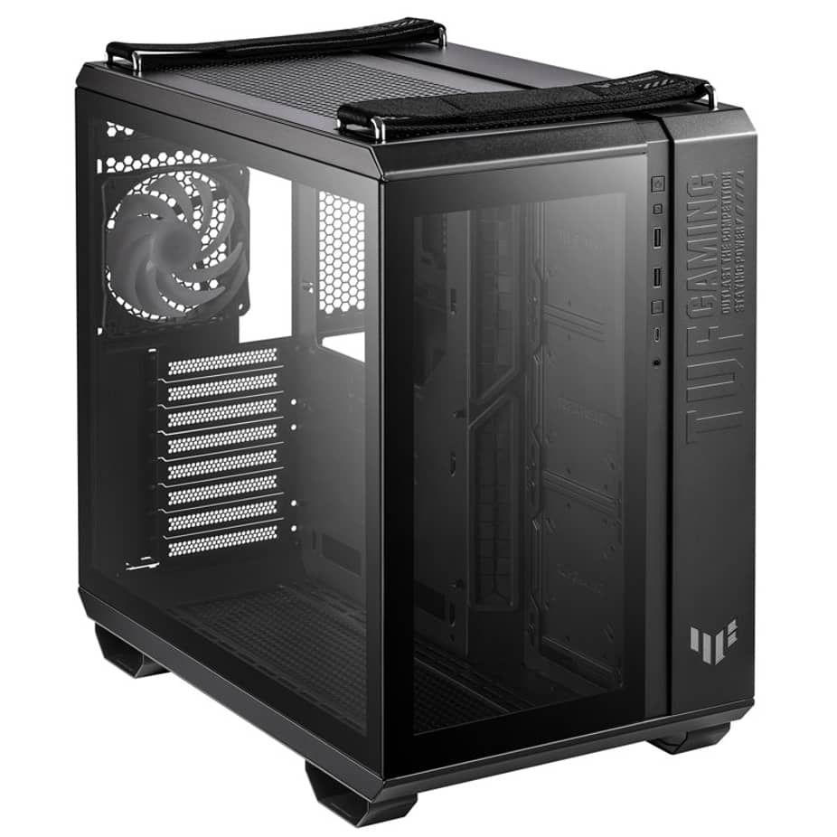 Asus TUF Gaming GT502 PLUS Midi Tower Black — view 3