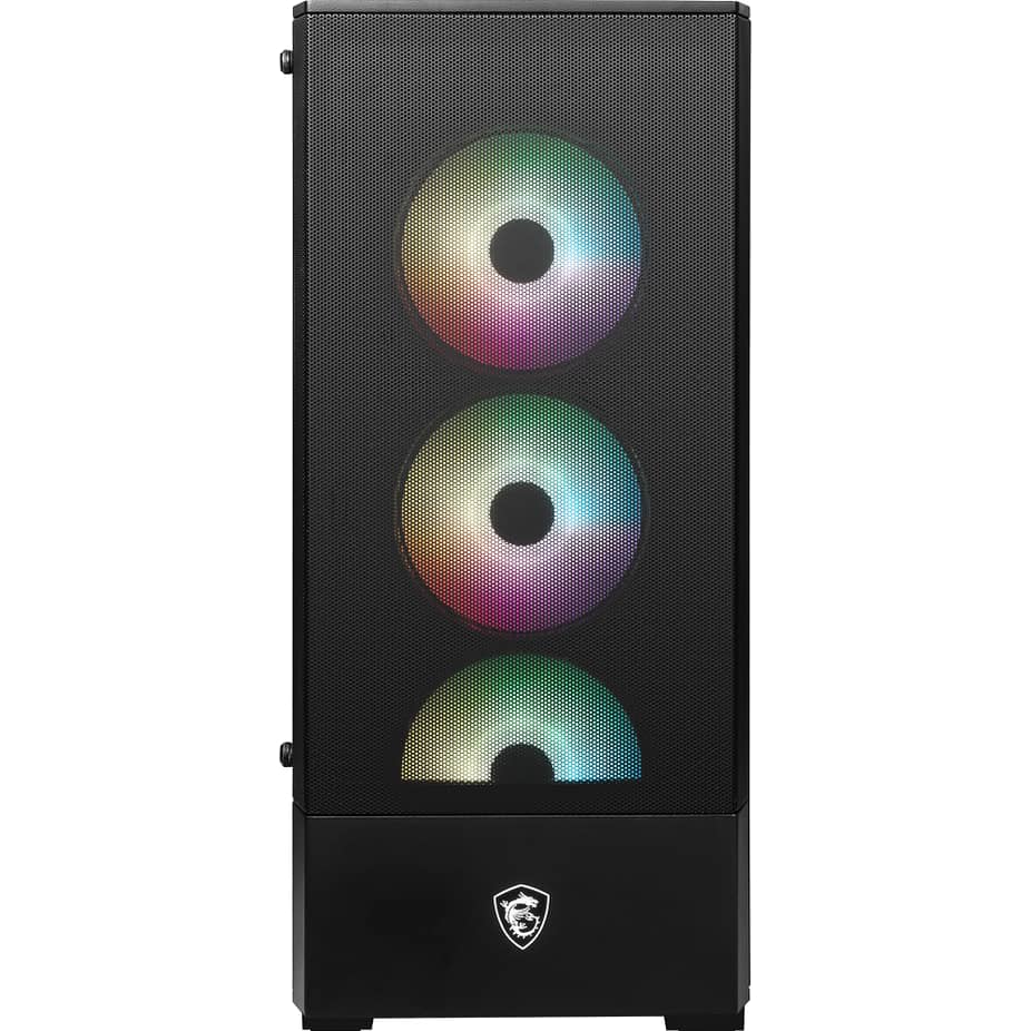 MSI MAG FORGE 112R Mid Tower Gaming Case - Black
