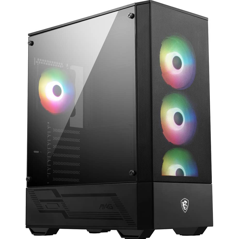 MSI MAG FORGE 112R Mid Tower Gaming Case - Black  — view 3