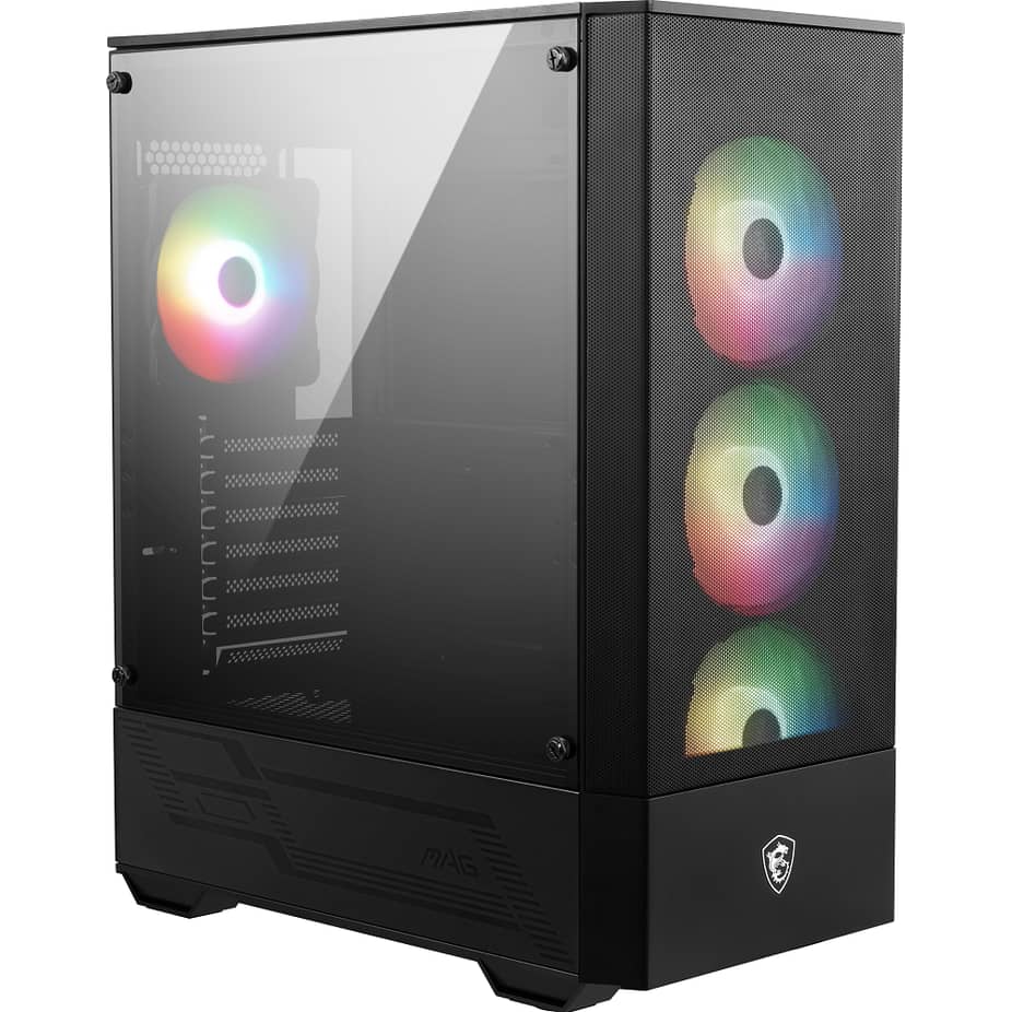 MSI MAG FORGE 112R Mid Tower Gaming Case - Black  — view 4