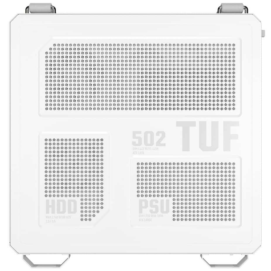 Asus TUF GAMING GT502 HORIZON TG ARGB - White — view 16