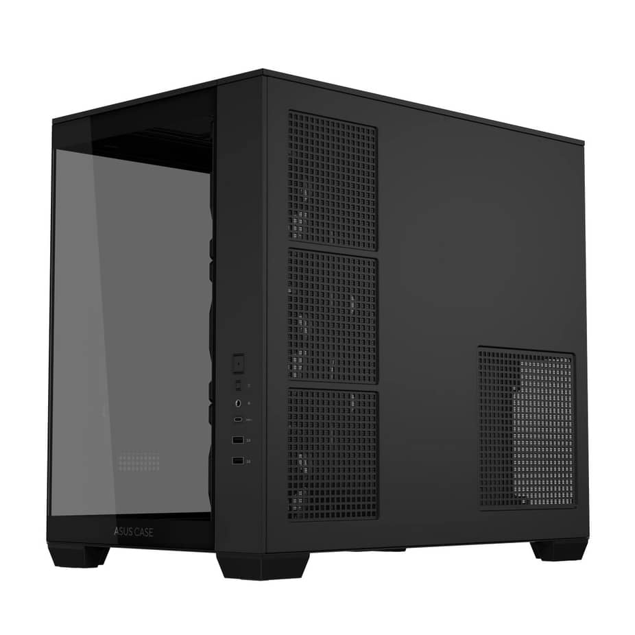   Asus  A32 Plus ARGB Dual-Chamber Gaming Case - Black — view 9