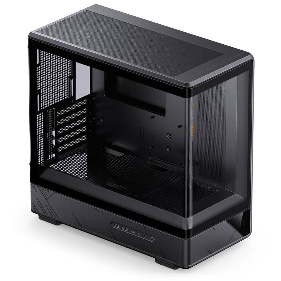 Jonsbo D200 Midi-Tower mATX Gaming Case - Black