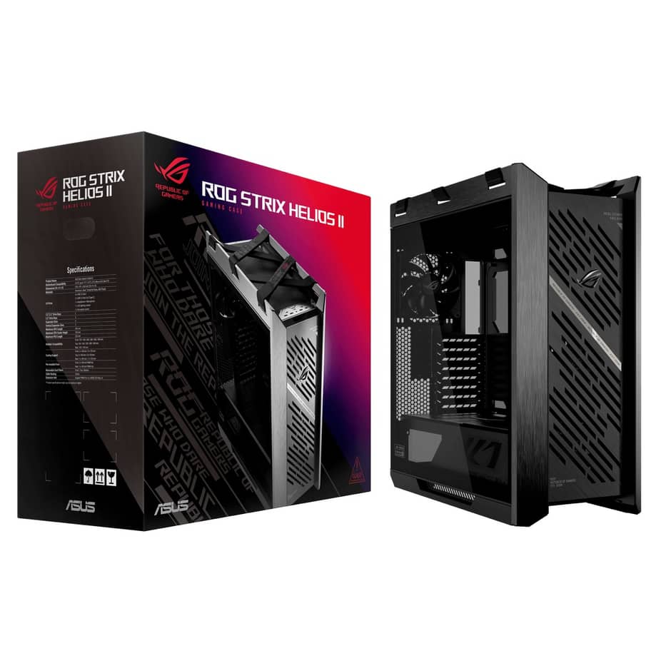 ASUS  ROG STRIX Helios II GX601S Gaming Case - Black — view 14