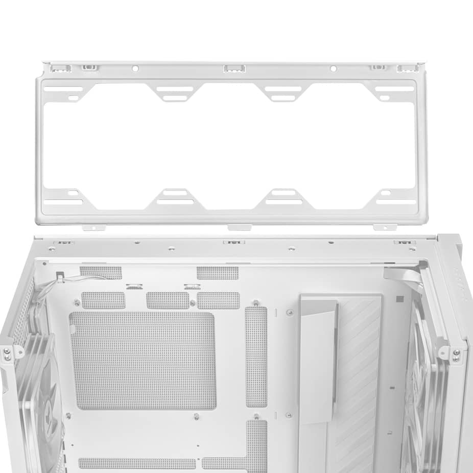 Asus  TUF Gaming GT302 TG ARGB Case - White — view 5
