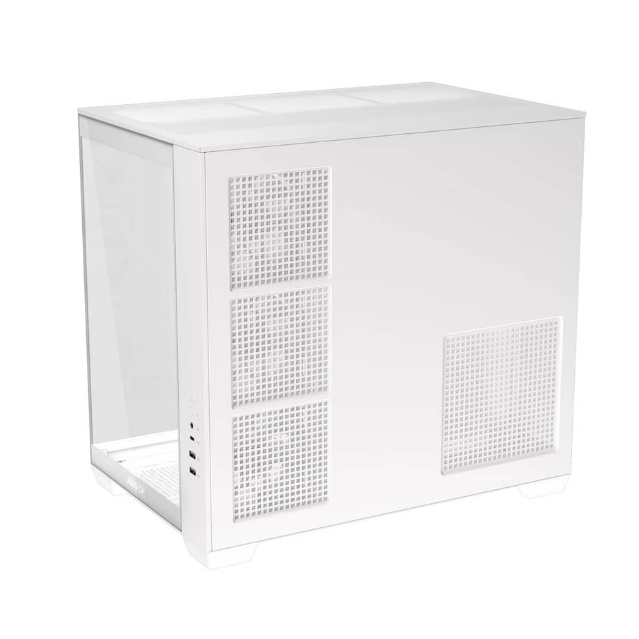Asus A32 Plus ARGB Dual-Chamber Gaming Case - White — view 7