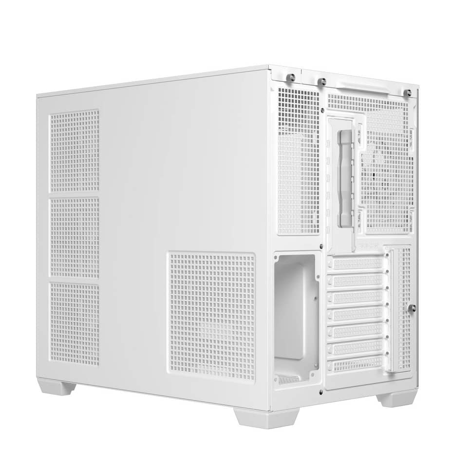 Asus A32 Plus ARGB Dual-Chamber Gaming Case - White — view 9