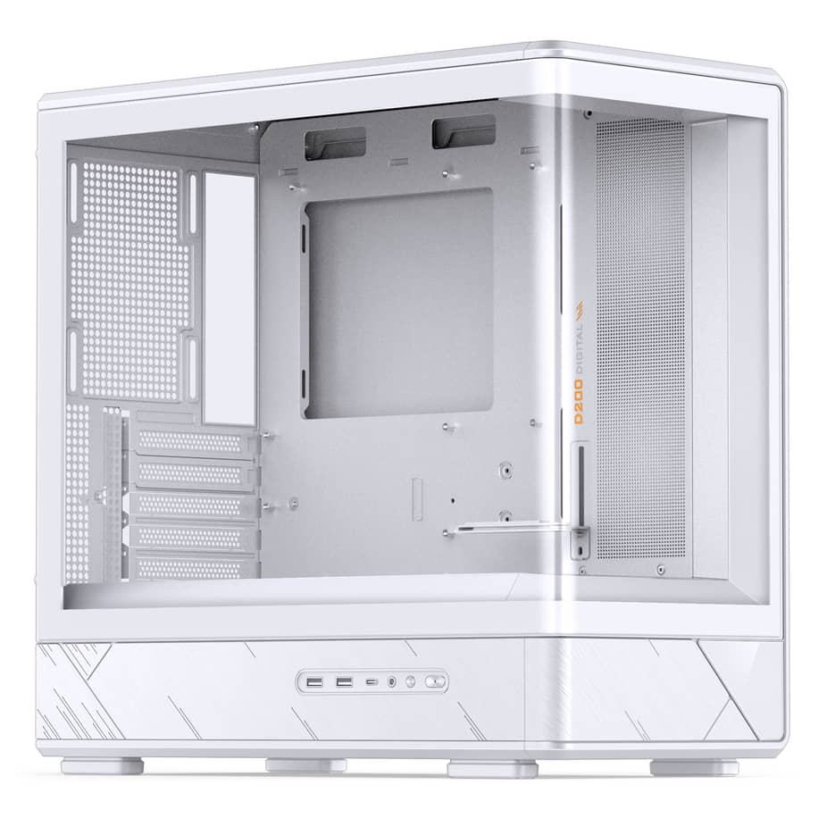 Picture of jonsbo Jonsbo D200 Midi-Tower mATX Gaming Case - White