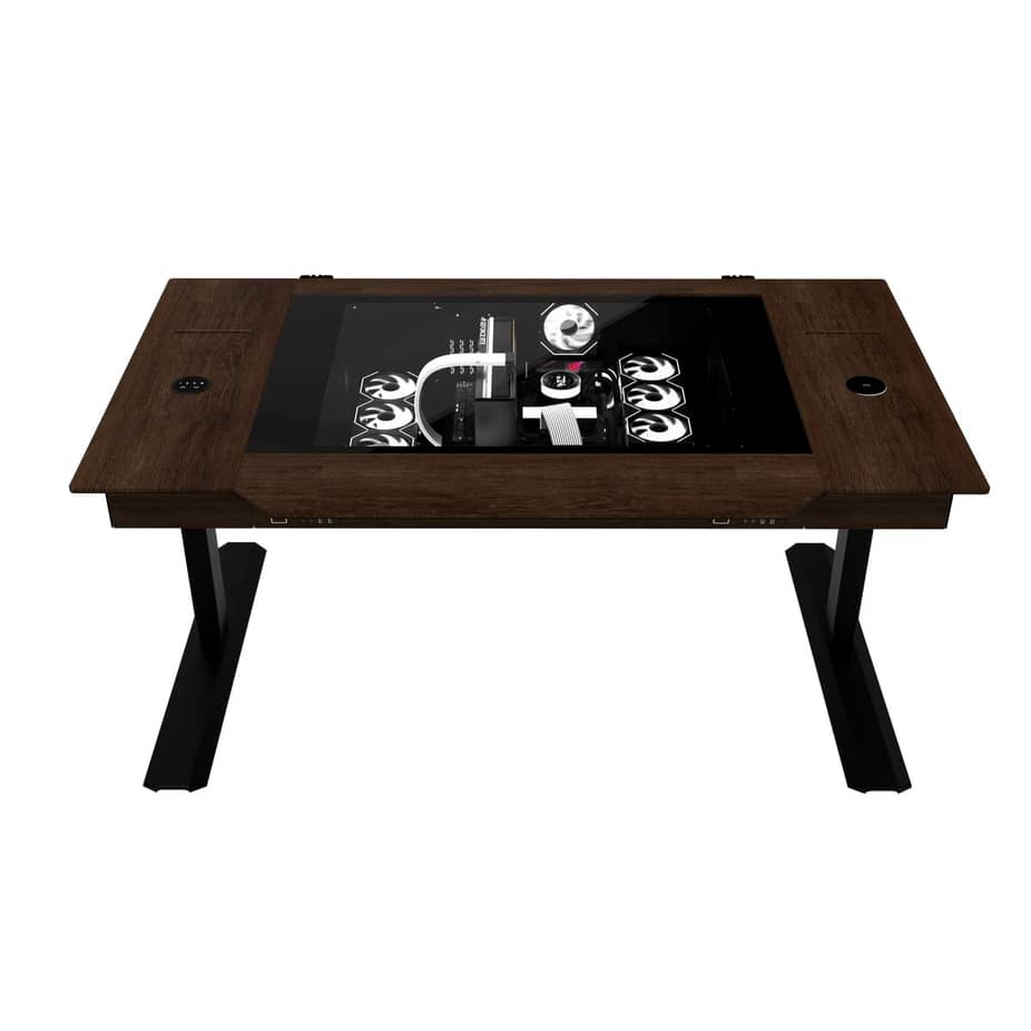  Lian Li DK-07 Wood Desk Case — view 2