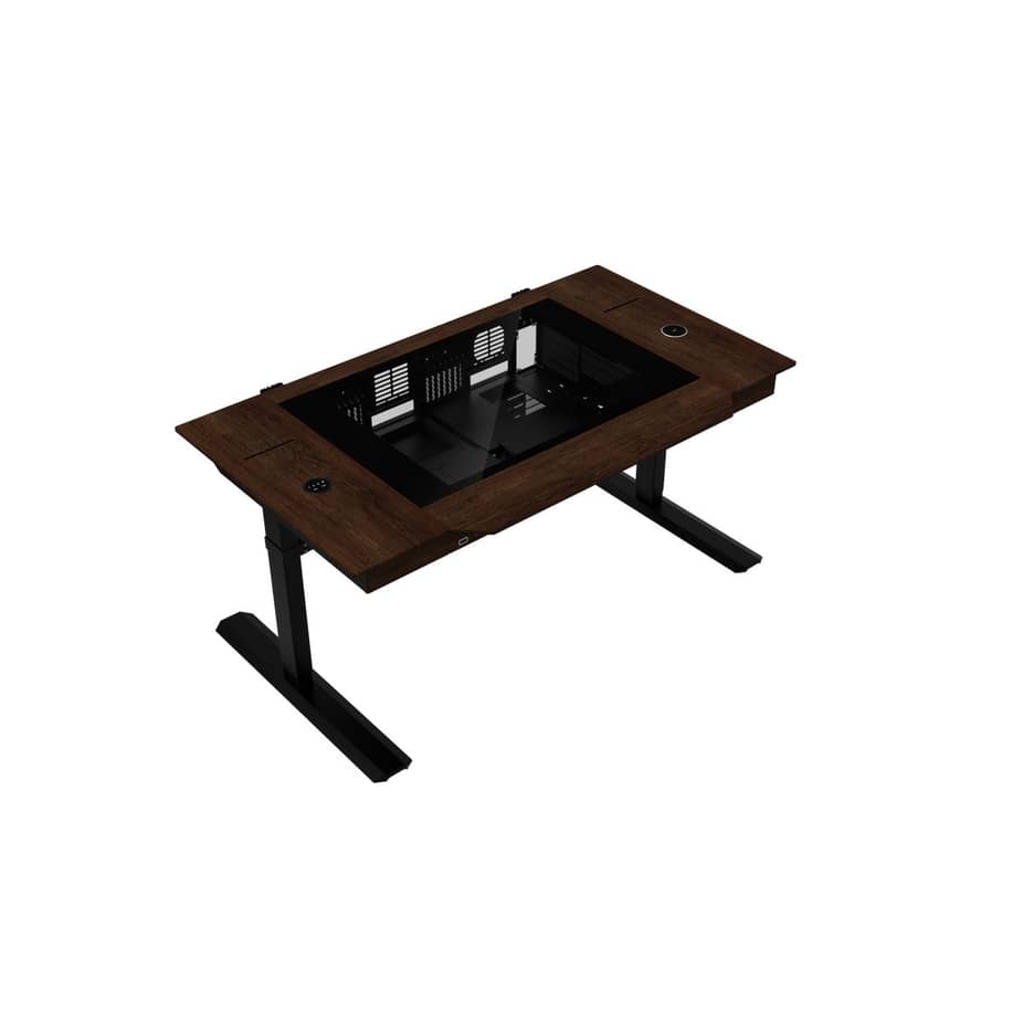  Lian Li DK-07 Wood Desk Case — view 5