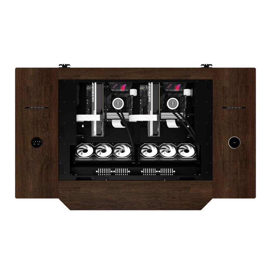  Lian Li DK-07 Wood Desk Case — view 8