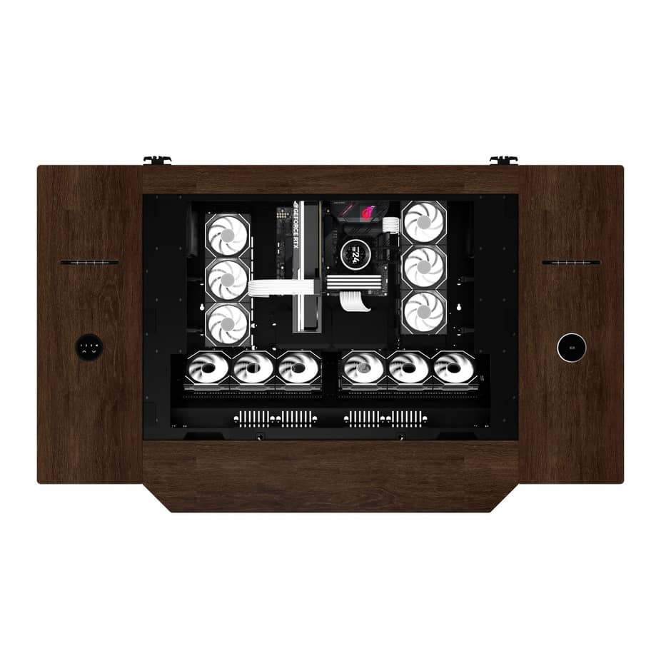  Lian Li DK-07 Wood Desk Case — view 11
