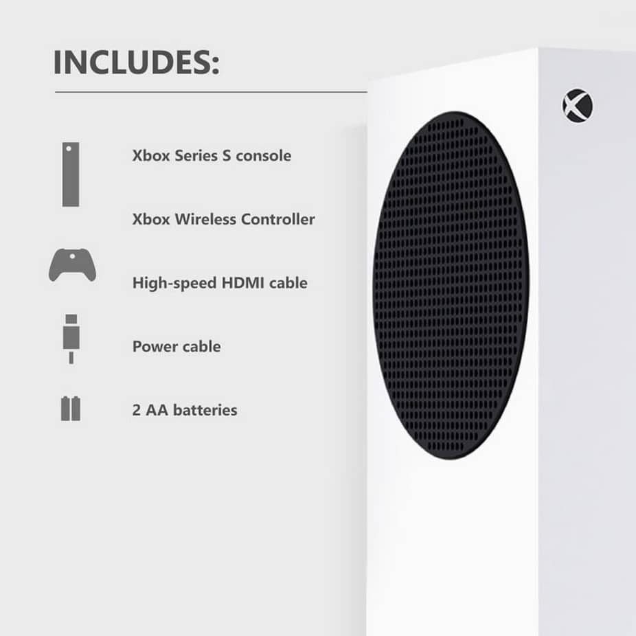 Microsoft XBOX Series S 1TB Digital Game Console - White