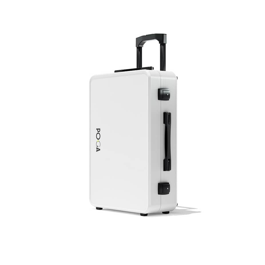 Indi Gaming   POGA Pro White Portable Console Case with Monitor - PS4 Slim UK — view 4
