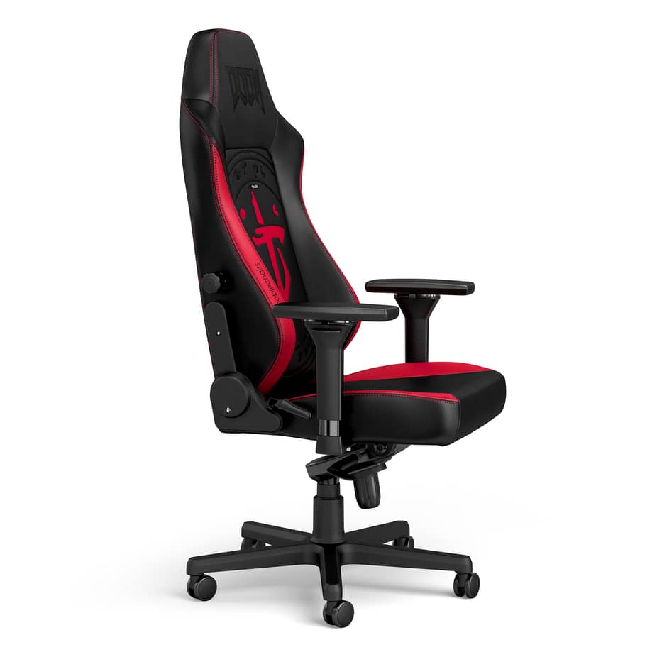 noblechairs HERO Gaming Chair - DOOM Edition - Black/Red — view 4