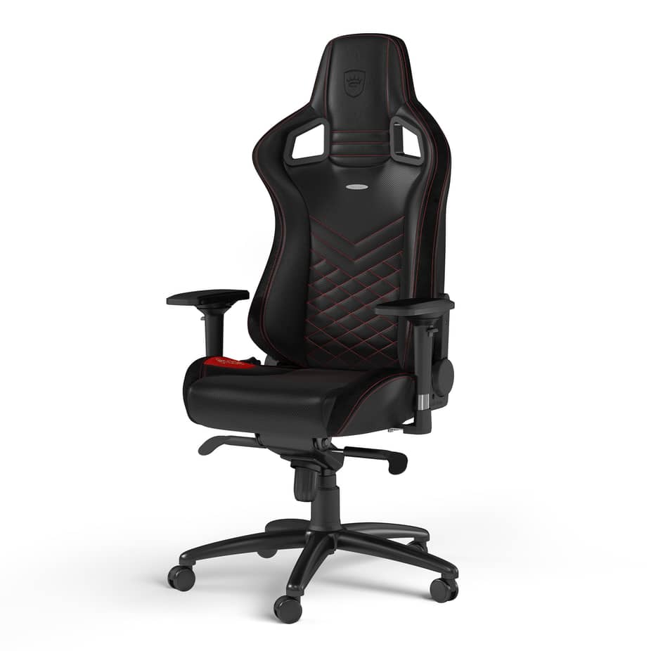   noblechairs EPIC Gaming Chair - Black/Red — view 3