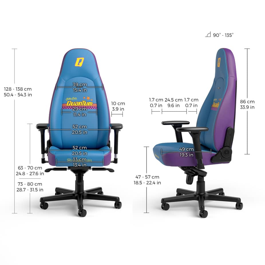 noblechairs ICON Gaming Chair Fallout Nuka-Cola Quantum Edition — view 5