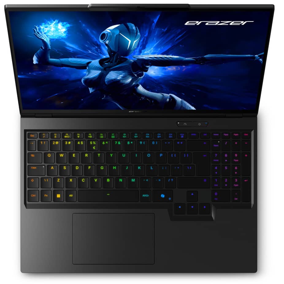  Medion Erazer Beast 16 X1 NVIDIA RTX 5090 32GB 16 QHD+ 300Hz MiniLED Intel Core Ultra 9 275HX Gaming Laptop — view 2