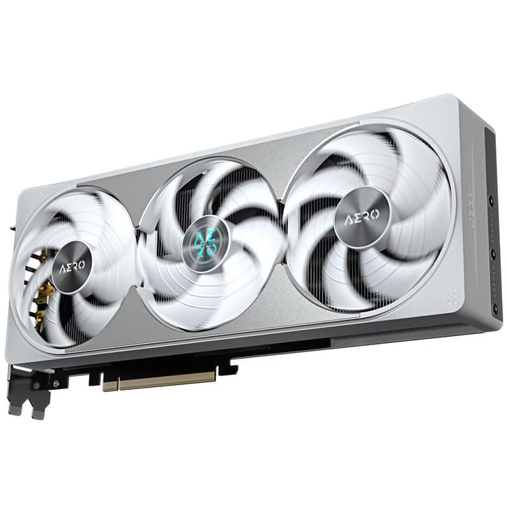 Gigabite GeForce RTX 5080 Aero OC SFF 16GB GDDR7 PCI-Express Graphics Card — view 4