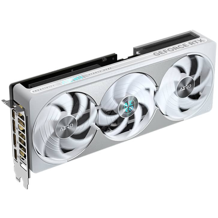 Gigabite GeForce RTX 5080 Aero OC SFF 16GB GDDR7 PCI-Express Graphics Card — view 3