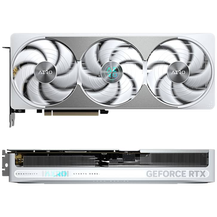 Gigabite GeForce RTX 5080 Aero OC SFF 16GB GDDR7 PCI-Express Graphics Card — view 6